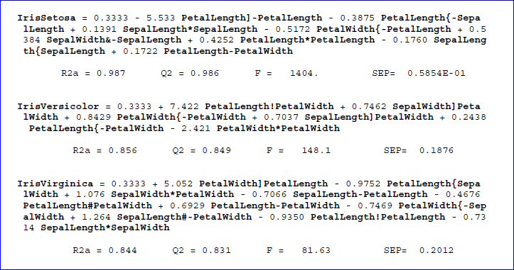 Modèles de régression avec interactions logiques