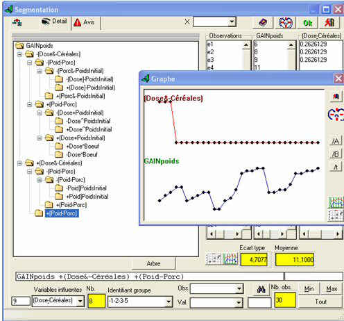Copie d'écran, segmentation