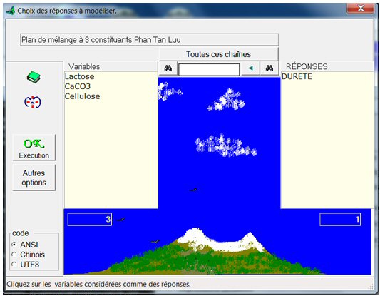 mélange ternaire, réponse