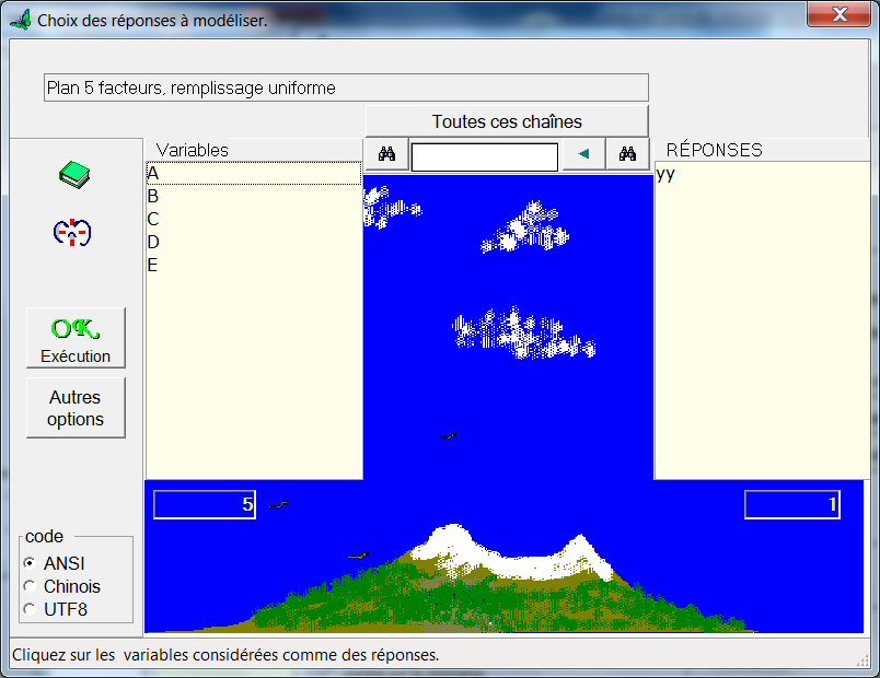 Choix de la réponse