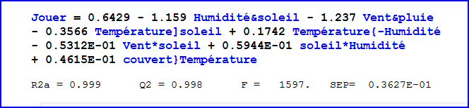 Modèle de régression multiple d'une réponse binaire Modèle de régression d'une réponse binaire