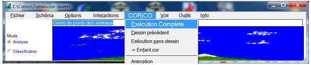 Execution CORICO. Execution